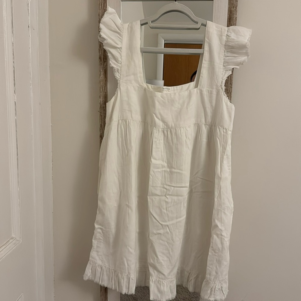 aerie white dress